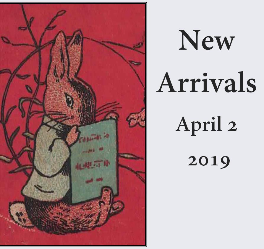 New Arrivals 4.2.19