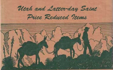 Utah and Latter-day Saint Price Reduced Catalogue