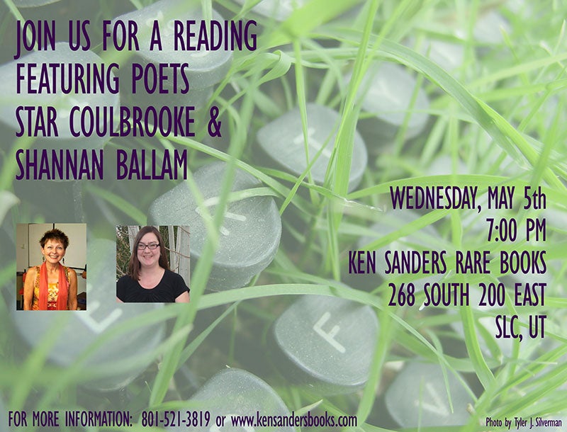 Poets Star Coulbrooke & Shannan Ballam