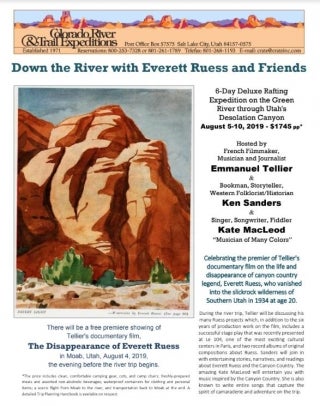 Down the River with Everett Reuss and Friends