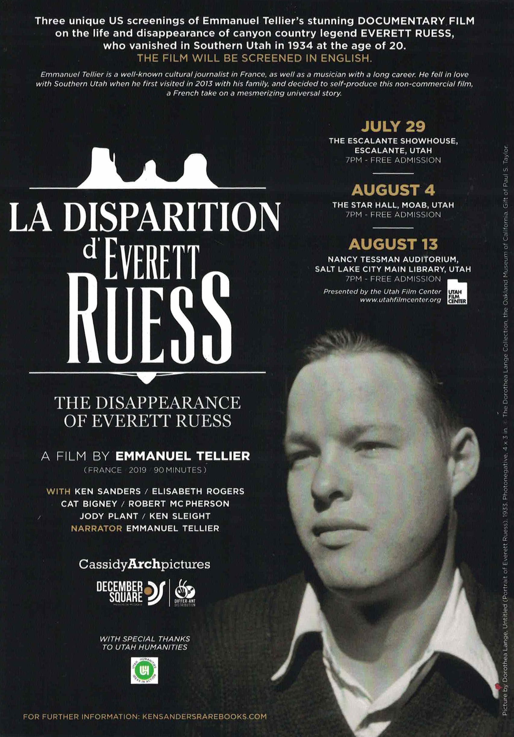 La Disparition d'Everett Ruess
