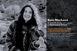  Kate MacLeod in Concert, with Emmanuel Tellier and Kat Eggleston