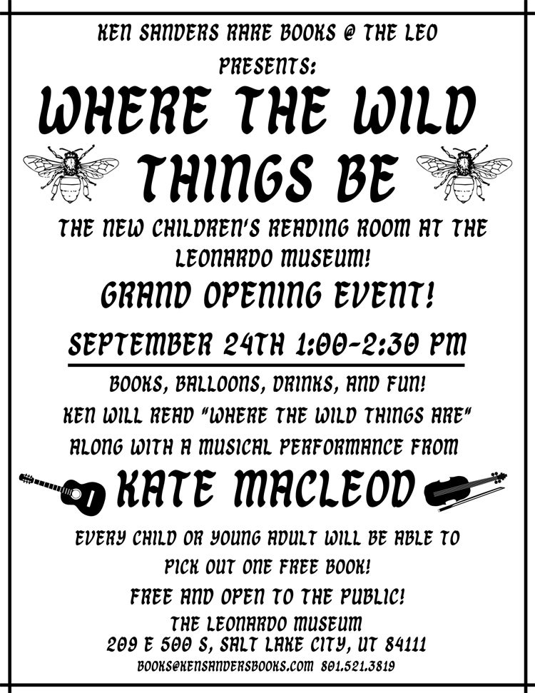 "Where the Wild Things Be" Grand Opening