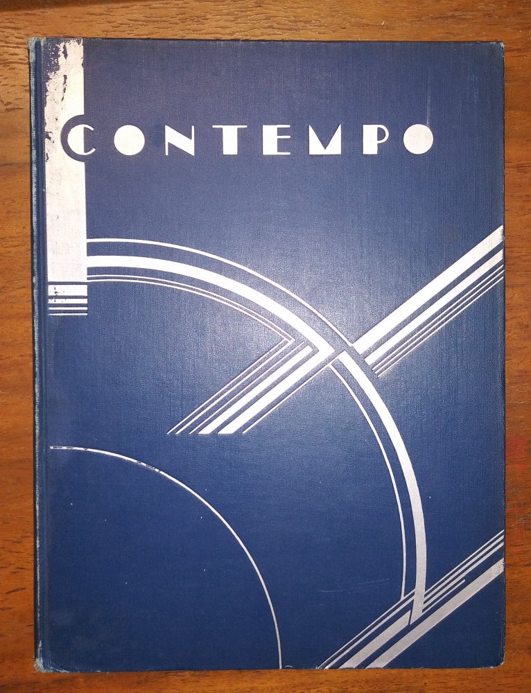 Item #11063 Contempo:; This American Tempo. Ruth Vassos, John Vassos, Text, Art.