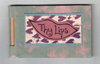 Item #13119 Thy Lips. Miniature Book, Suzanne Thomas