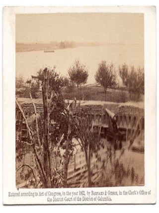Item #22983 View of Gloucester & Yorktown: From Farnhold's House, with Battery No. 1 in...