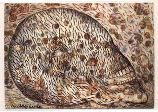 Item #23258 Skull III (1991). Heidi Oberheide, Postcard