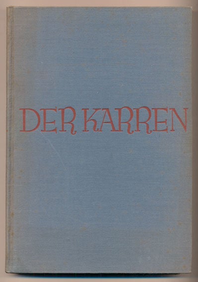 Item #25505 Der Karren. B. Traven.