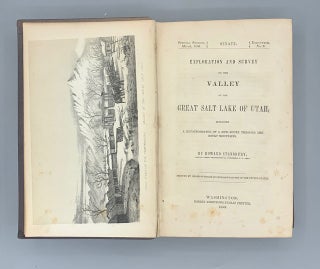 Exploration and Survey of the Valley of the Great Salt Lake of Utah, Including a Reconnaissance of a New Route Through the Rocky Mountains (2 volumes)