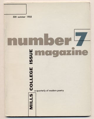 Item #30997 Number Magazine, A Quarterly of Modern Poetry, Volume 1, Number 7, Summer 1955 (Mills...