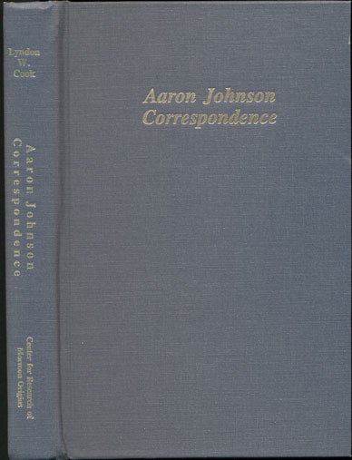 Item #33526 Aaron Johnson Correspondence. Lyndon W. Cook.