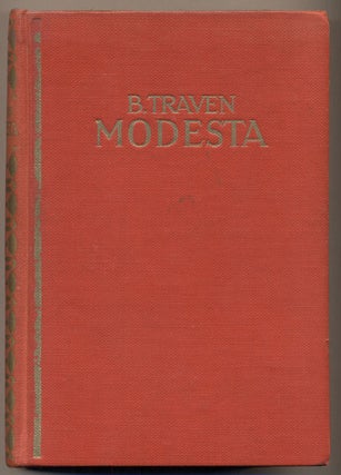 Item #35187 Modesta (The Rebellion of the Hanged). B. Traven, P. Voogd