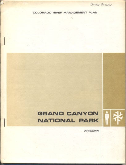 Item #35431 Colorado River Management Plan Grand Canyon National Park Arizona