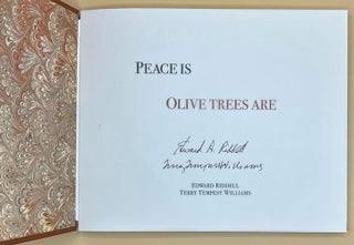 Peace Is, Olive Trees Are