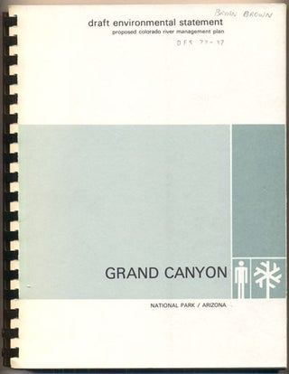 Item #36146 Draft Environmental Statement Proposed Colorado River Management Plan, Grand Canyon...