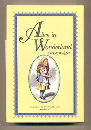 Item #36251 Alice in Wonderland Deck and Book Set: Alice in Wonderland Puzzle and Gamebook; Alice...