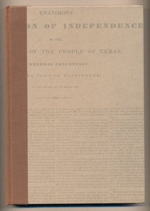 Item #36342 Texfake: An Account of the Theft and Forgery of Early Texas Printed Documents. W....