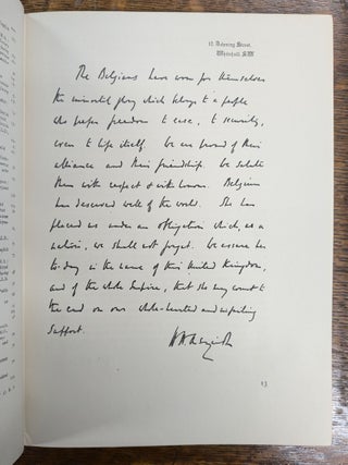 King Albert's Book: A Tribute to the Belgian King and People from Representative Men and Women Throughout the World