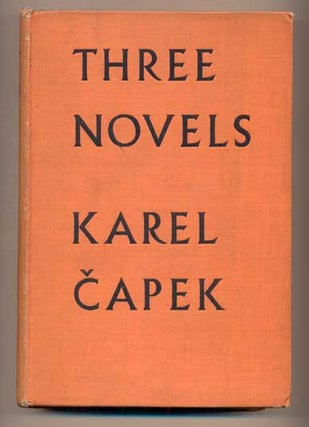 Item #40839 Three Novels: Hordubal, An Ordinary Life, Meteor. Karel Capek, M., R. Weatherall, M