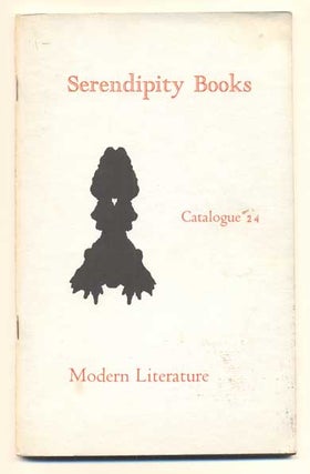 Item #41772 Serendipity Books Catalogue 24: Modern Literature. Peter B. Howard