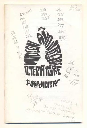 Item #41822 Serendipity Books Catalogue 11: Modern and Avant-Garde Literature. Peter B. Howard