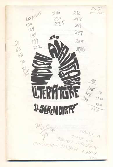 Item #41822 Serendipity Books Catalogue 11: Modern and Avant-Garde Literature. Peter B. Howard.