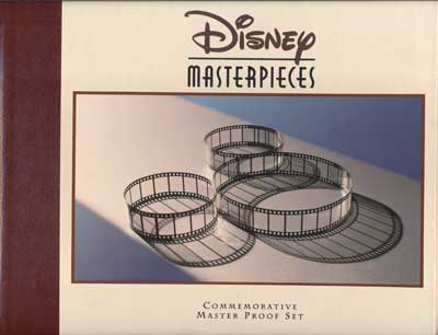 Item #42384 Disney Masterpieces Commemorative Master Proof Set Volume 1. Walt Disney, Roy E. Disney.