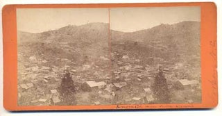 Item #42444 Sonora, Cal. from___Reservoir looking N.E. Stereoview