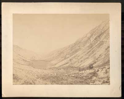 Item #42621 [Lundy, California. Roads to Mines]. Large format, W. T. Booth.