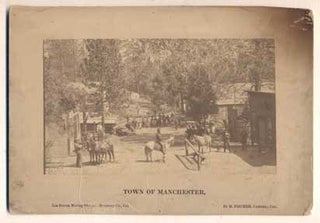 Item #42628 Town of Manchester. Los Burros Mining District, Monterey Co., California. Large...