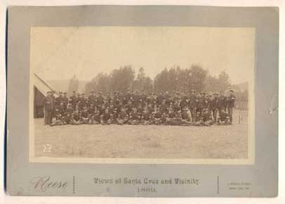 Item #42630 Views of Santa Cruz and Vicinity. 1889. No. 23. California State Militia. Large format.