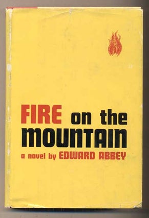 Item #42707 Fire on the Mountain. Edward Abbey