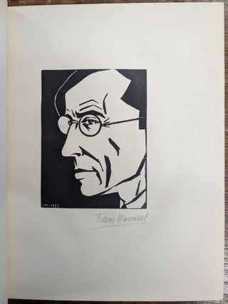 Item #43029 Frans Masereel. Frans Masereel, Stefan Zweig Arthur Holitscher, Gustave Ascher