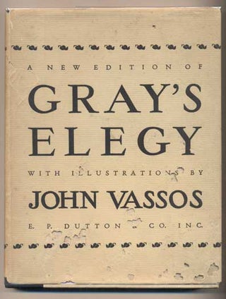 Elegy in a Country Church-Yard [Gray's Elegy. John Vassos.