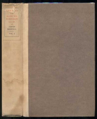 Item #43722 The Life of Samuel Johnson (10 volumes). James Boswell, Clement Shorter