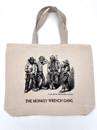 The Monkey Wrench Gang Tote Bag- The Whole Gang. Edward Abbey/R. Crumb.