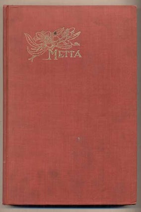 Item #44943 Metta: A Sierra Love Tale. Alfred Lambourne