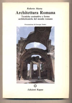 Item #45527 Tecnica Costruttiva a Roma nel medioevo: Costruction [Construction] tecniques...