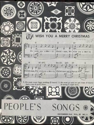 Item #46318 People's Songs Volume III, Number II, December 1948. Woody Guthrie