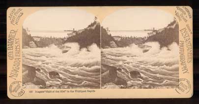 Item #46507 Niagara "Maid of the Mist" in the Whirlpool Rapids. 657. [New York]. Stereoview.