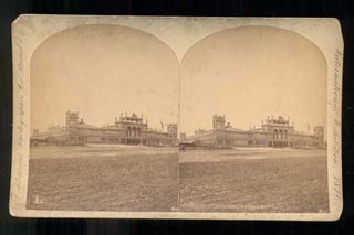 Item #46681 Main Building from East End. 1290. International Exhibition, 1876. Stereoview, Wm...