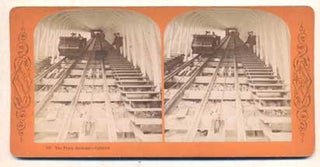 Item #46684 The Ferry Staircase - Interior. 250 [Niagara Falls]. Stereoview, Geo. E. Curtis,...