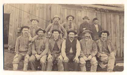 Item #46685 Anderson, Miners, Butte, Mont. [Butte, Montana]. Photograph.