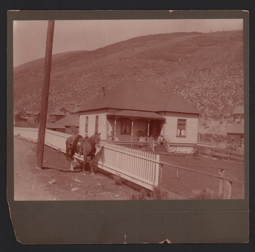 Item #46915 Scofield, Utah. Large photograph, B. E. Lewis.