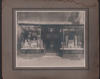 Item #46942 Salt Lake City, Utah. Cigar Shop. Large photograph, Harry Shipler, J. W., James Wilson