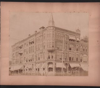 Item #46987 Lincoln National Bank., A. T. Leming & Co [Lincoln, Nebraska]. Large Photograph