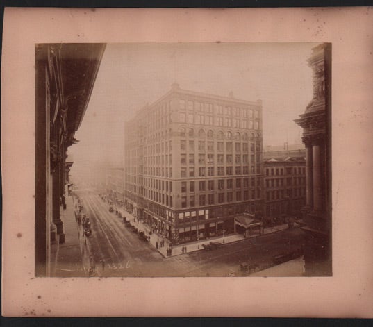 Item #46990 Chicago Opera House [Illinois]. Large Photograph, J. W. Taylor.