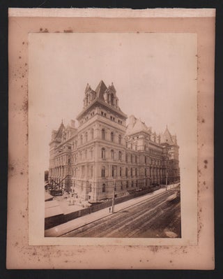 Item #46991 Courthouse. Albany, New York. Large Photograph