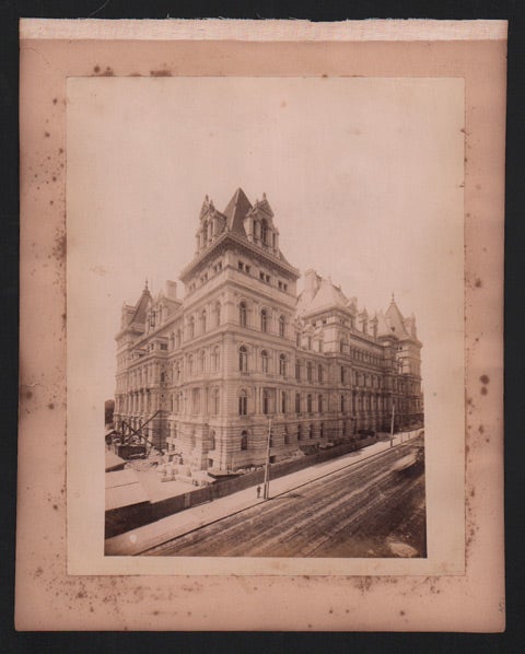 Item #46991 Courthouse. Albany, New York. Large Photograph.