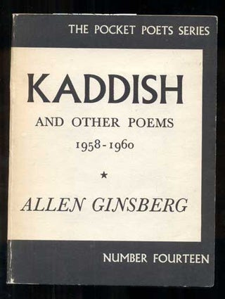 Item #47035 Kaddish and Other Poems, 1958-1960. Allen Ginsberg